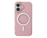 Guess IML Rhinestones do iPhone 16 różowy - 1279108 - zdjęcie 2